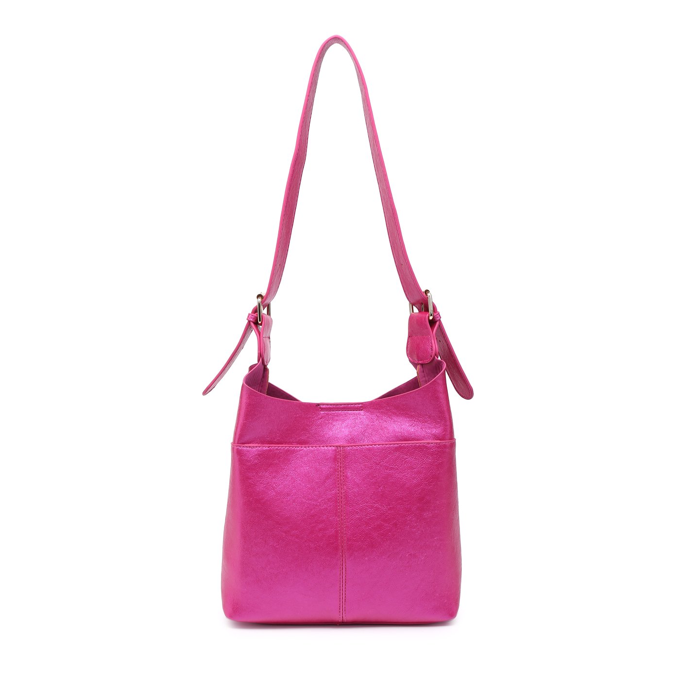 Bolso bandolera ajustable con hebillas GB