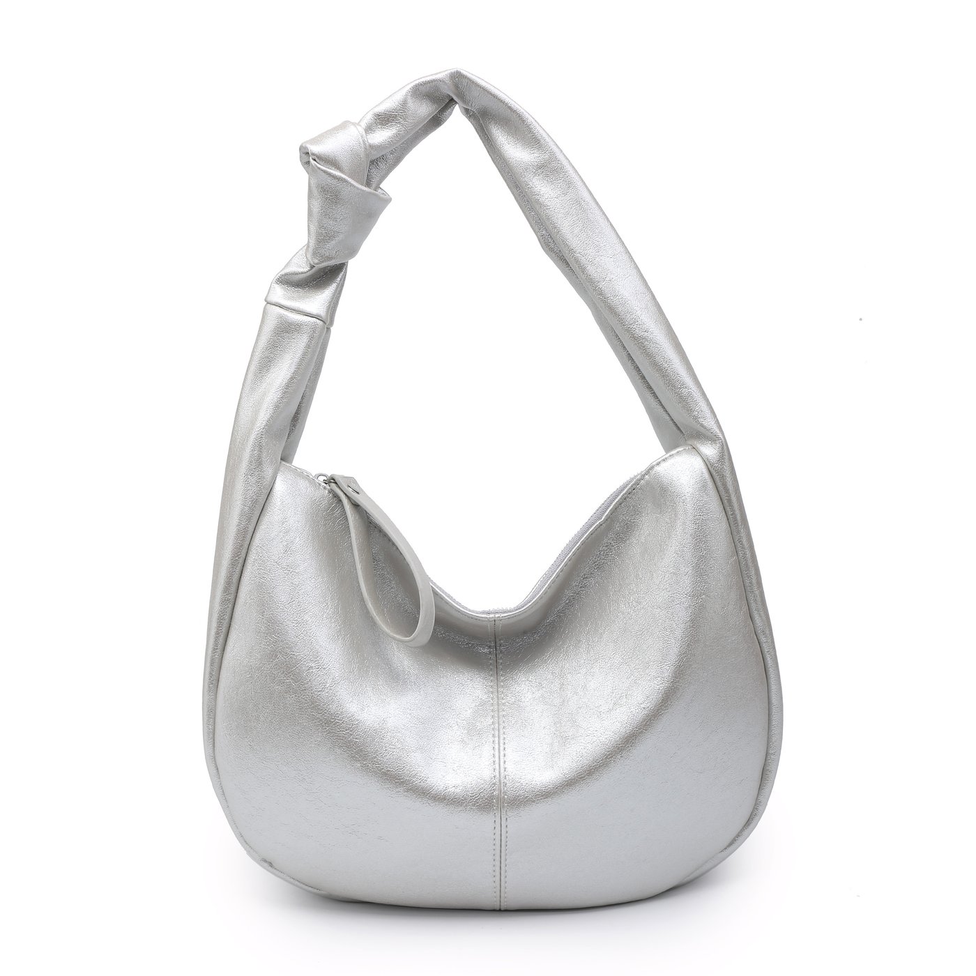 Borsa stile hobo metallizzata GB