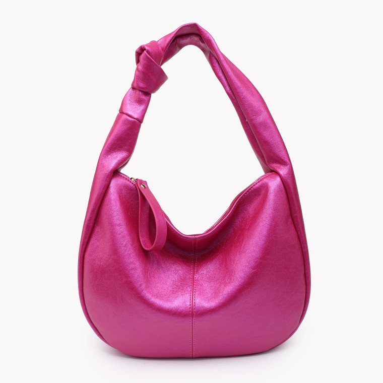 Bolso estilo hobo metálico GB