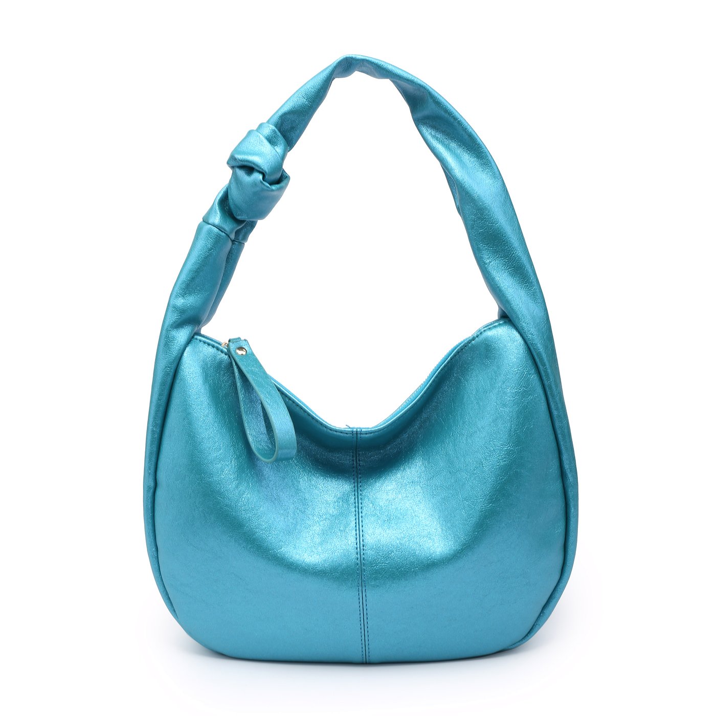 Borsa stile hobo metallizzata GB