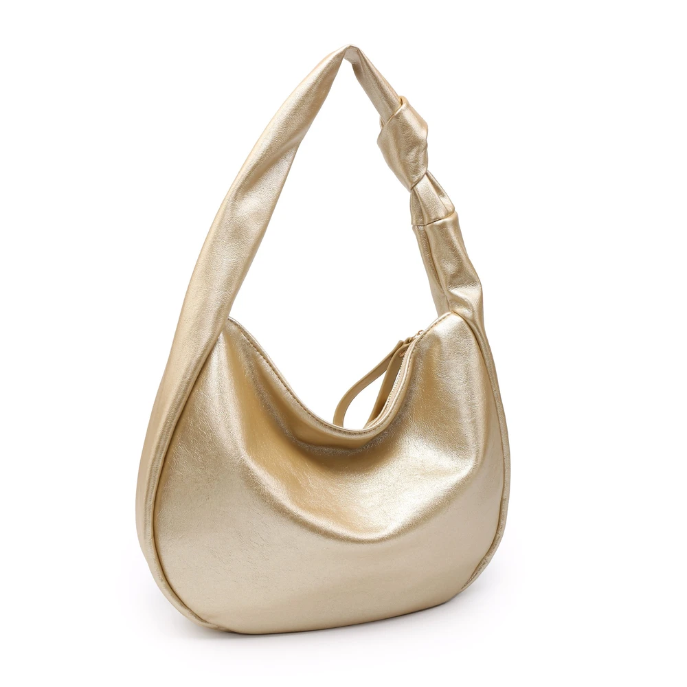 GB Metallic Hobo Style Bag
