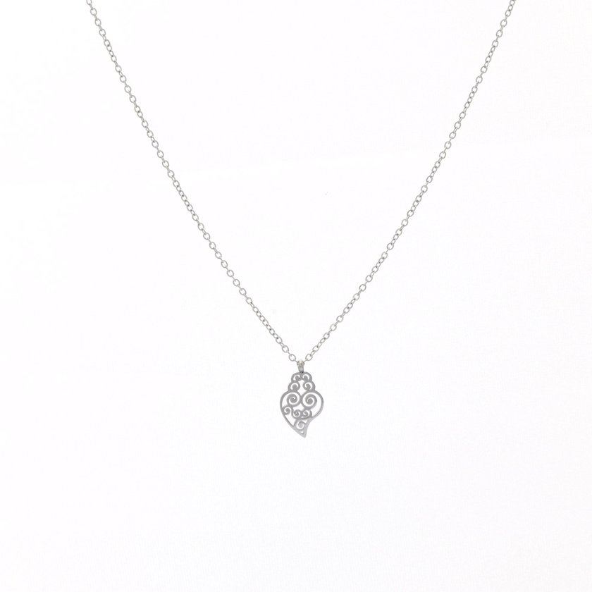 Collar acero corazón de viana GB