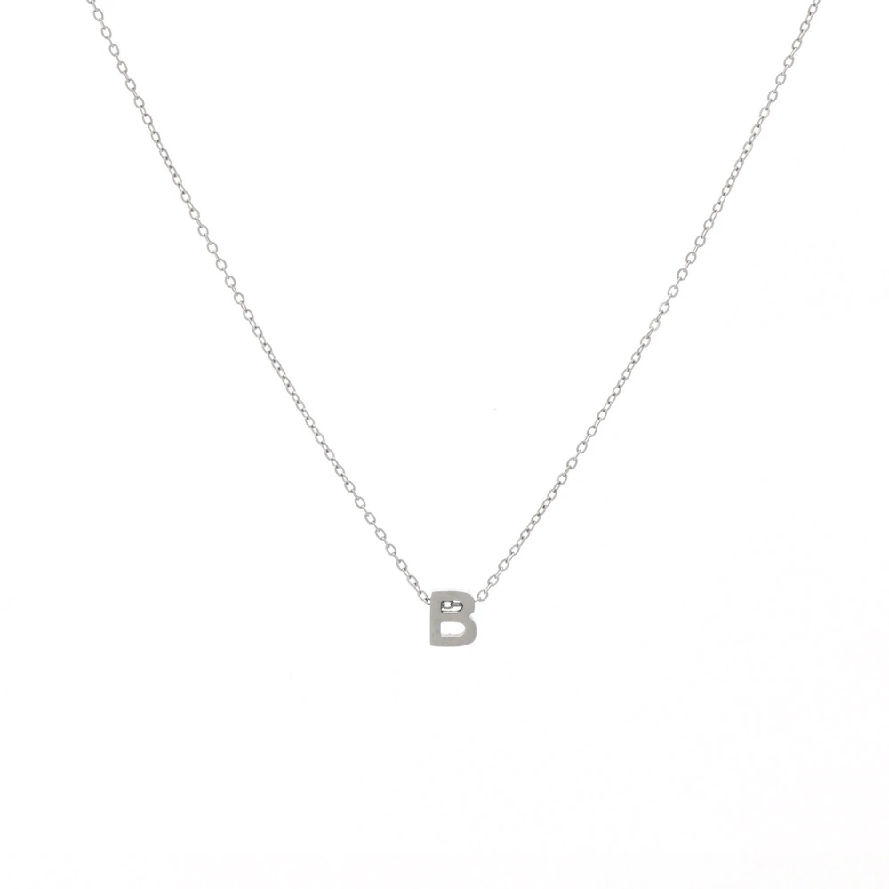 Collier lettre initiale GB