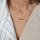 Madrinha steel necklace GB