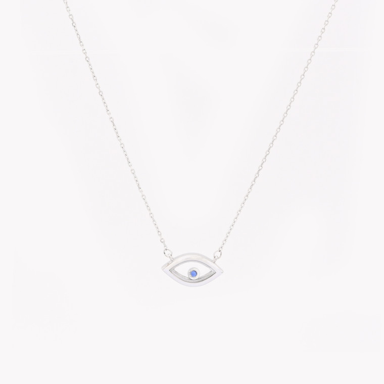 Semi precious necklace round irregular GB