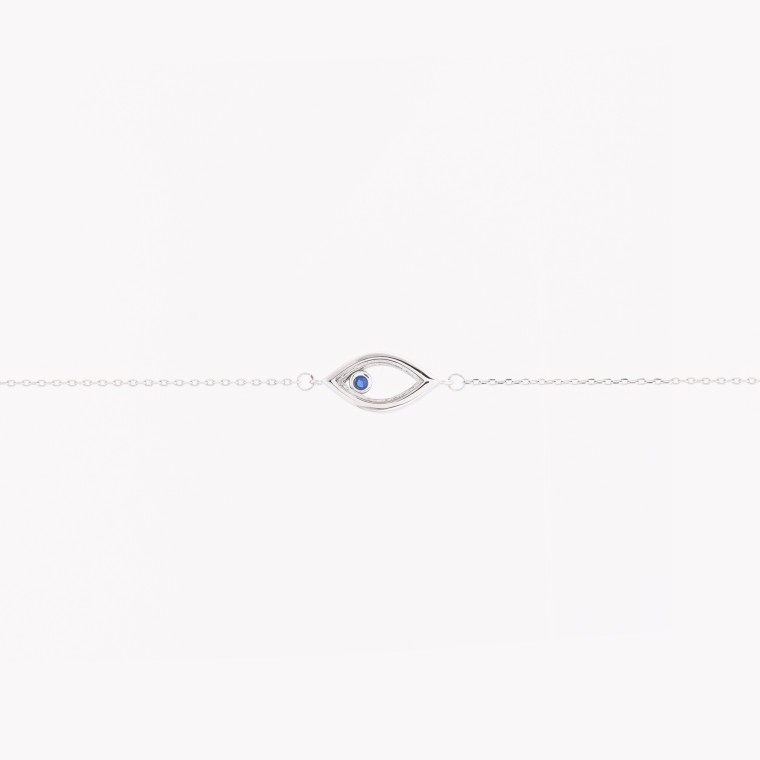 Semi precious necklace eye GB