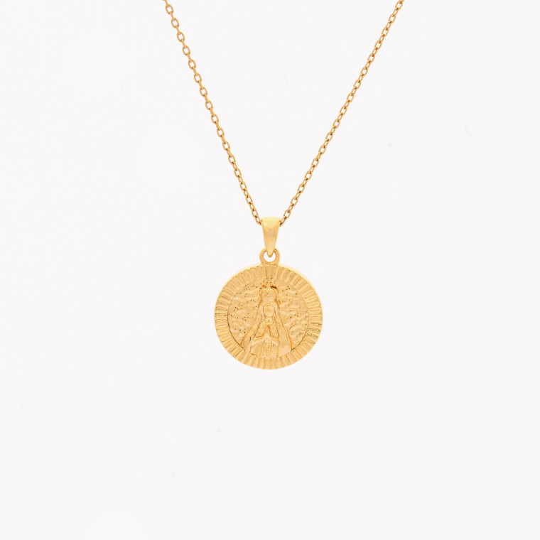 Semi precious necklace Our Lady of Fátima GB