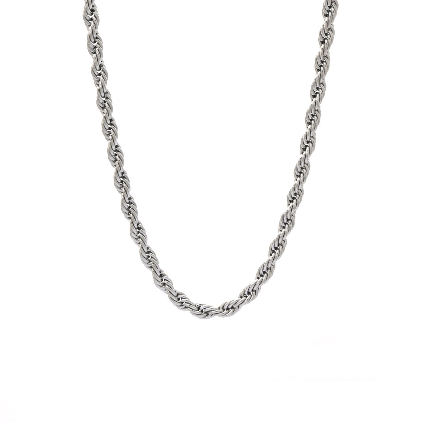 Braided mesh steel necklace thick GB