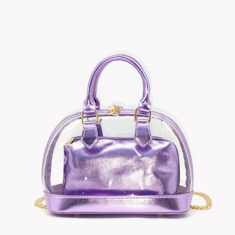 GB Transparent Alma Style Handbag