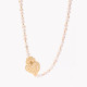 Pearl necklace with coração de viana GB