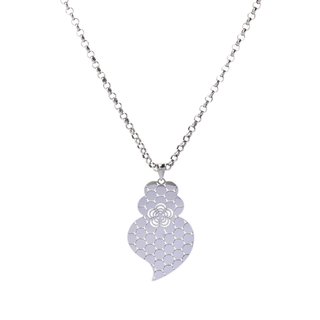 Collar en acero coração de viana GB