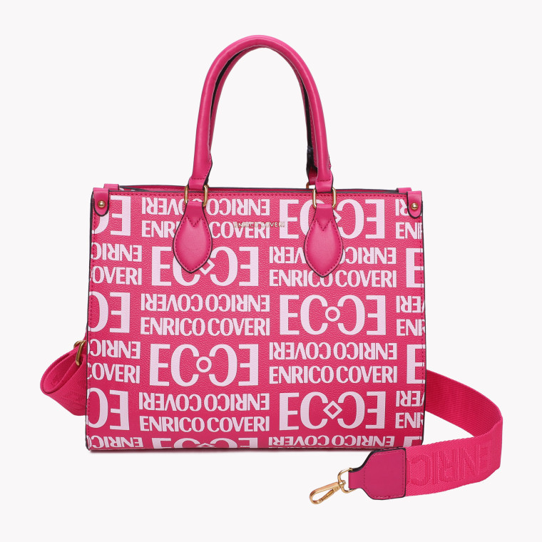 On the go style bag with GB print