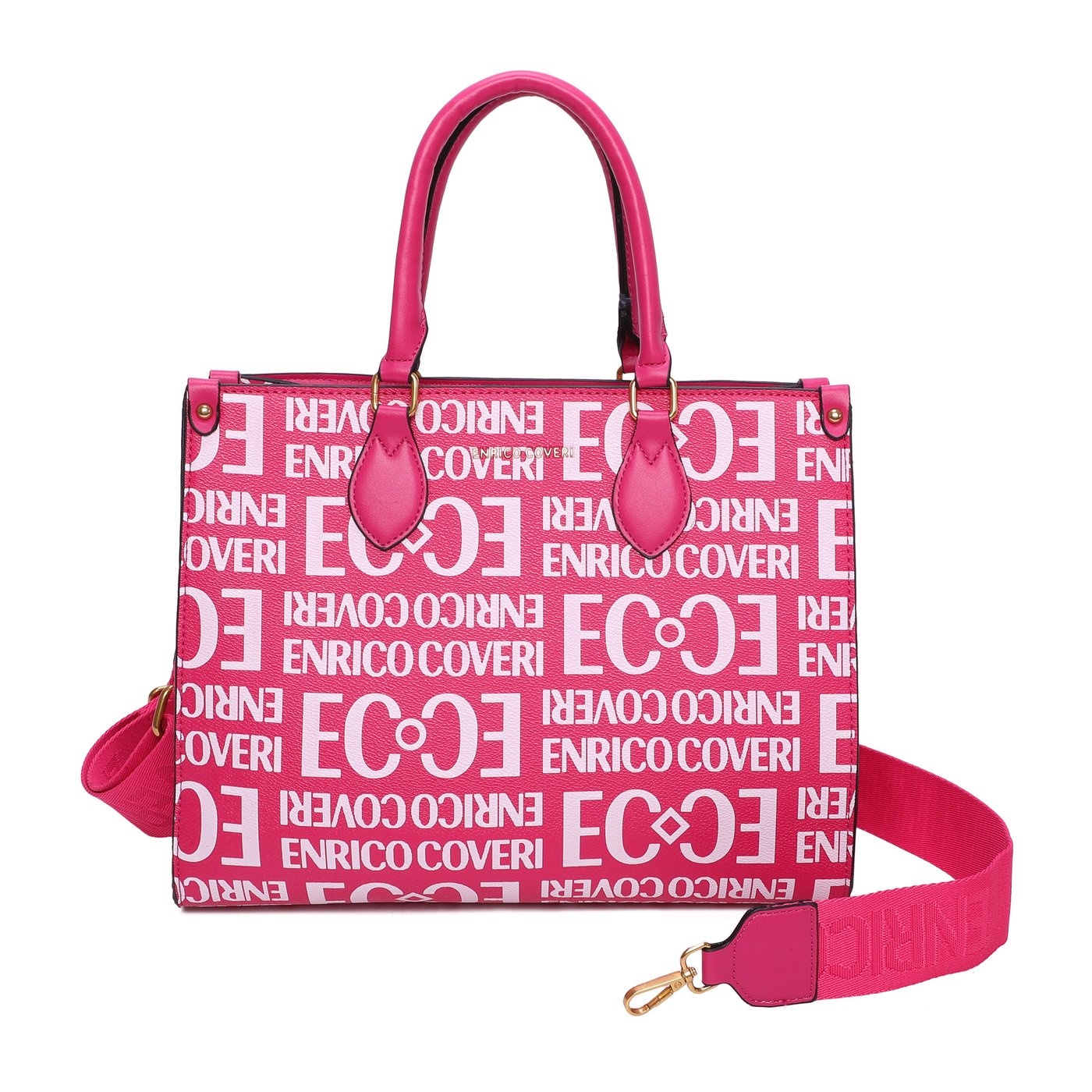 Borsa stile on the go con stampa GB