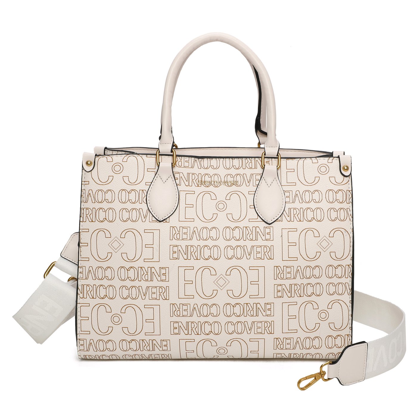 On the go style bag with GB print