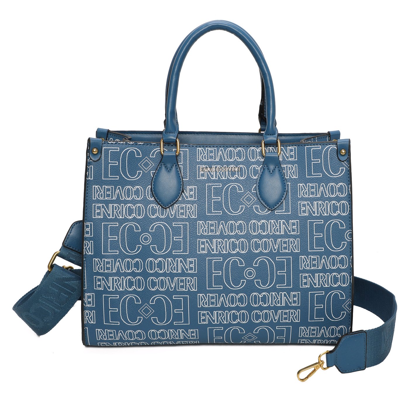 Borsa stile on the go con stampa GB