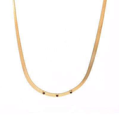 Collar Glamour malla snake