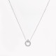 Circle steel necklace GB