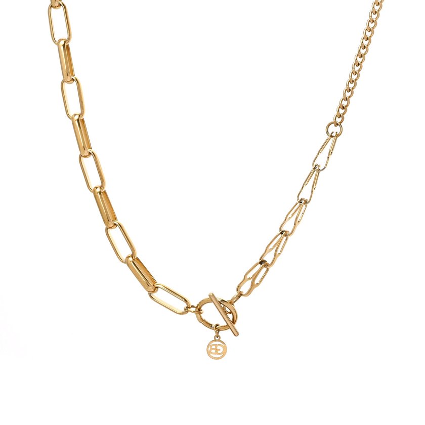 Collar en acero reversible con enlaces GB