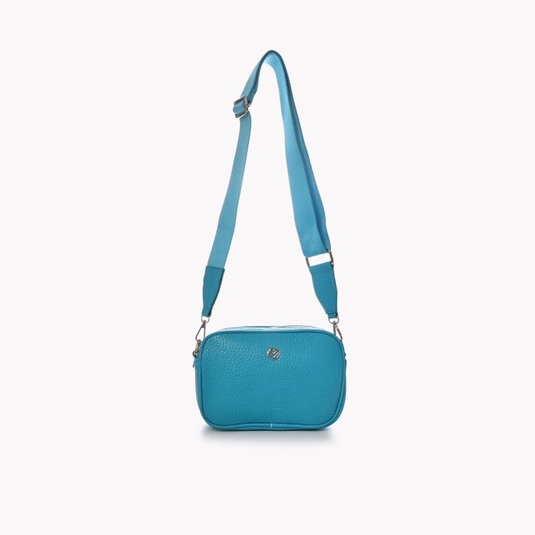 Synthetic shoulder bag with two GB dividers
