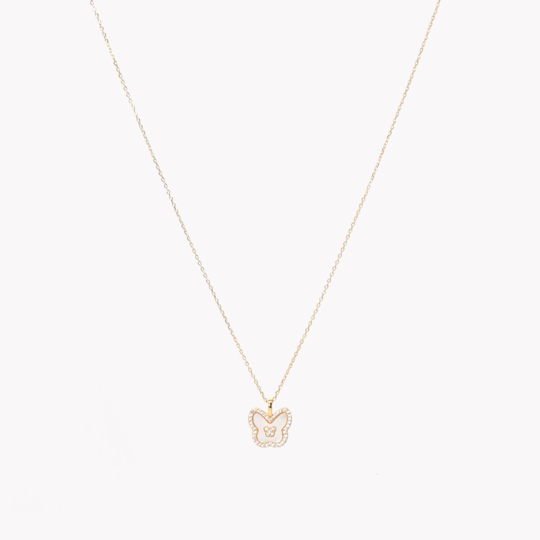 S925 necklace butterfly GB