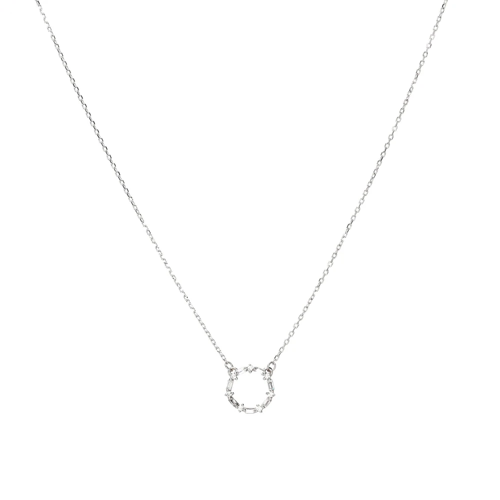 Collar S925 círculo de circonitas GB