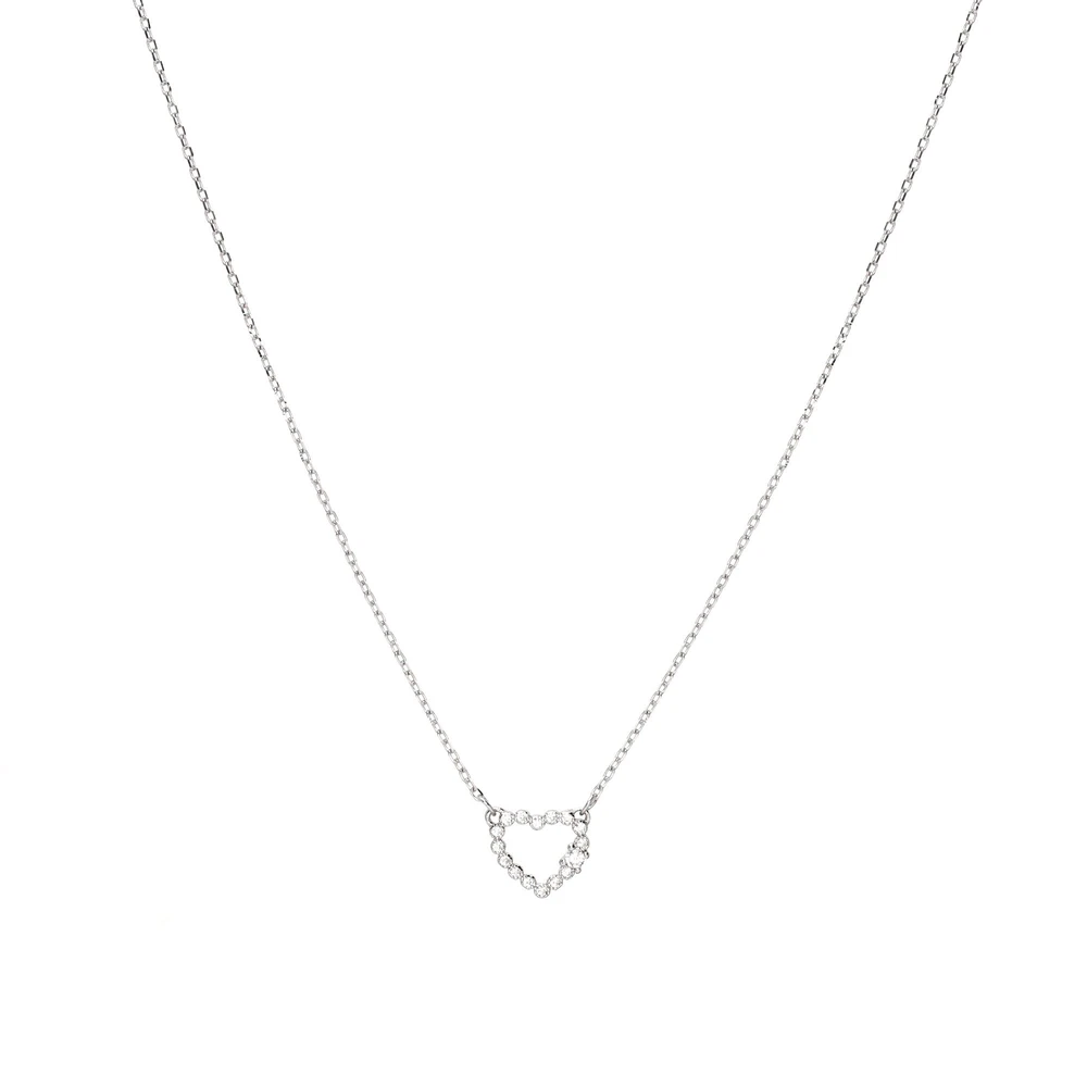 Collana S925 cuore con la pietra GB