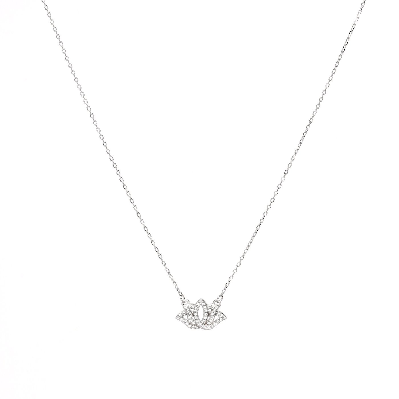 Collier S925 fleur de lotus GB