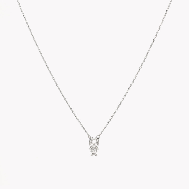 Girl S925 necklace GB