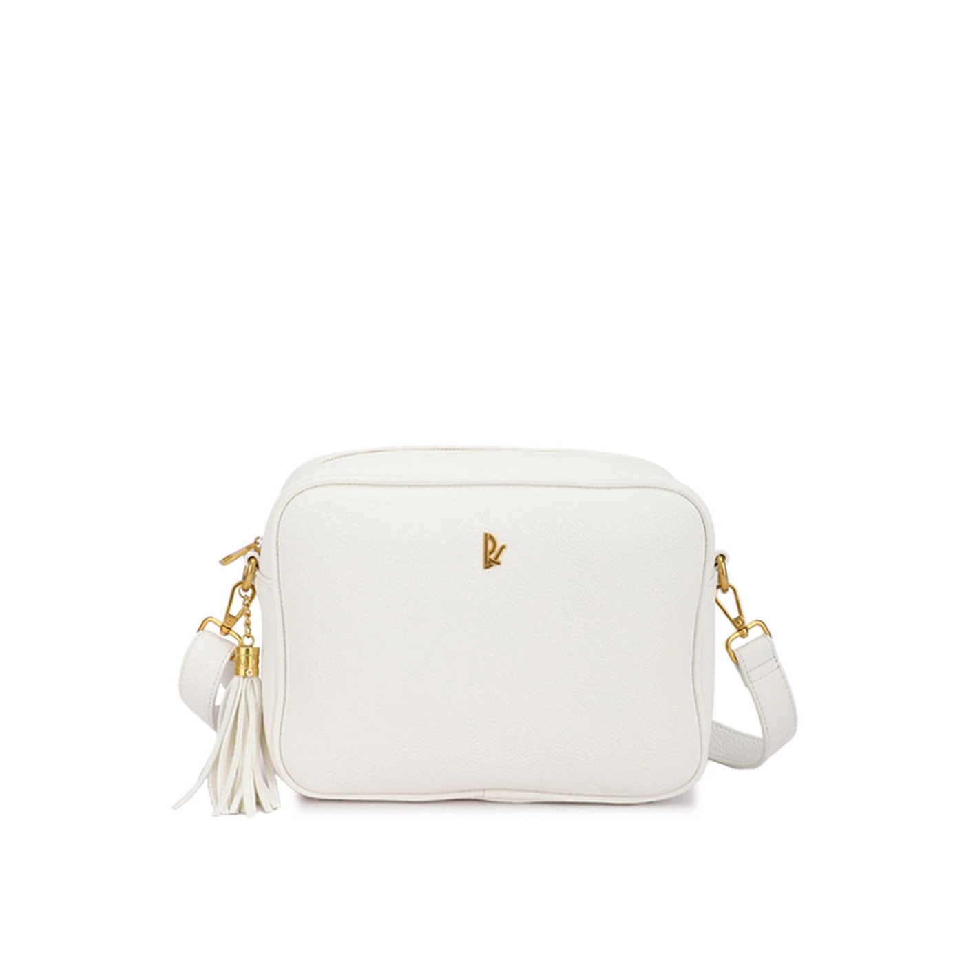 Bolso bandolera textura ligera y pompón GB