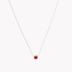S925 necklace round red GB