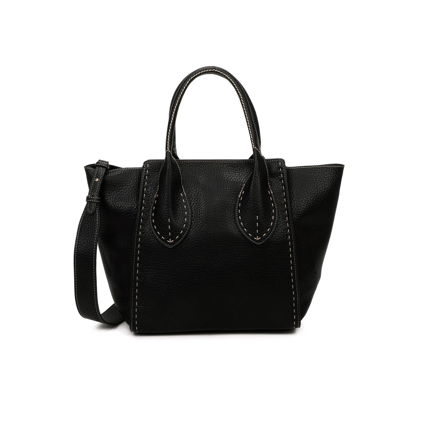 Large Shopper style bag in synthetic GB