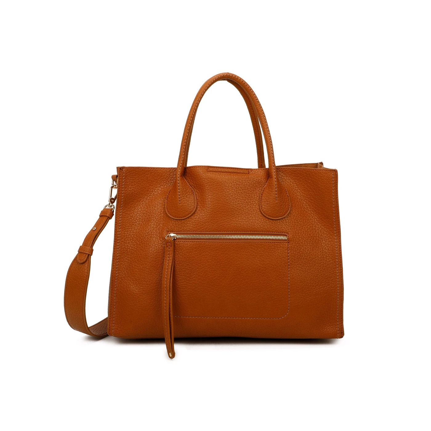 Tote Bag grande con cremallera exterior GB