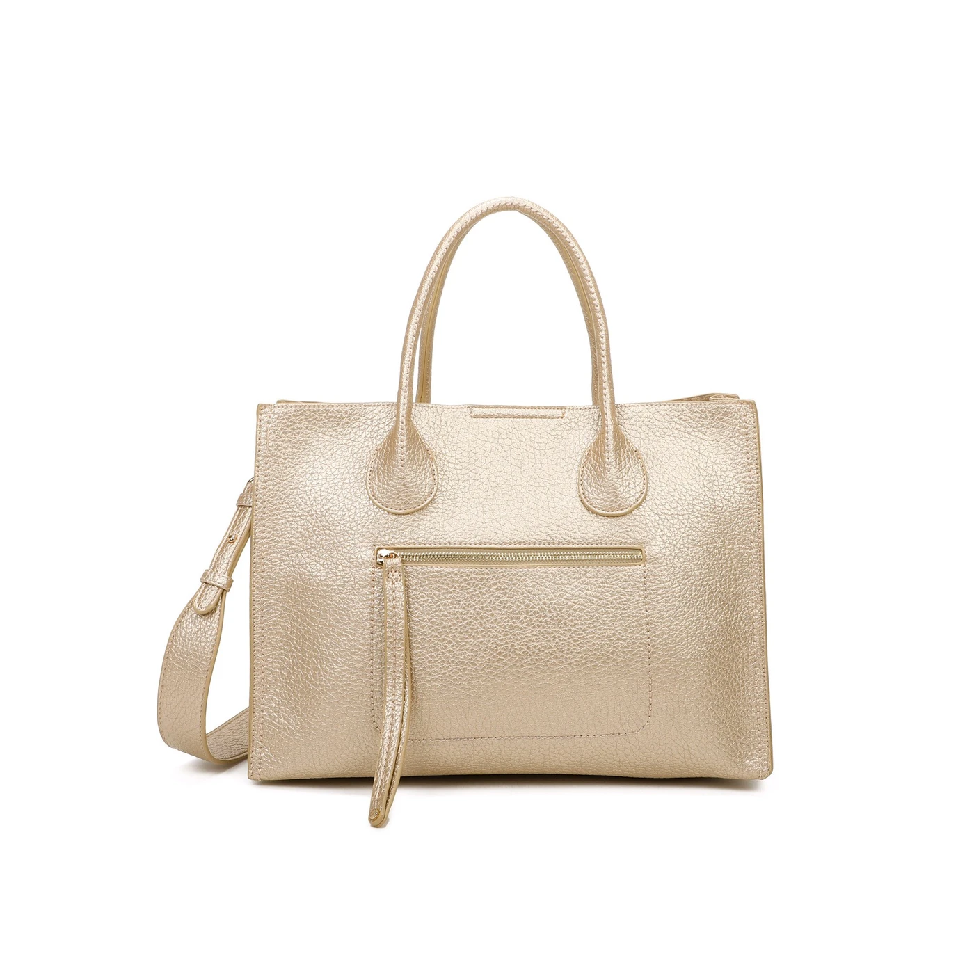 Tote Bag grande con cremallera exterior GB