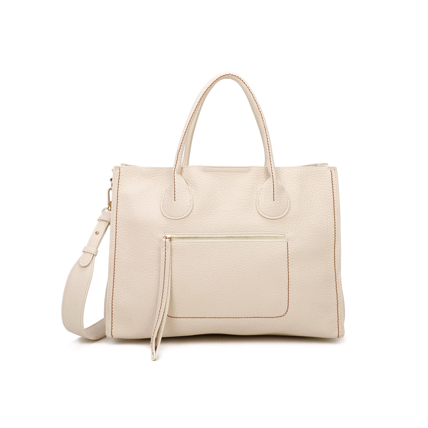 Grand sac fourre-tout avec fermeture éclair externe GB