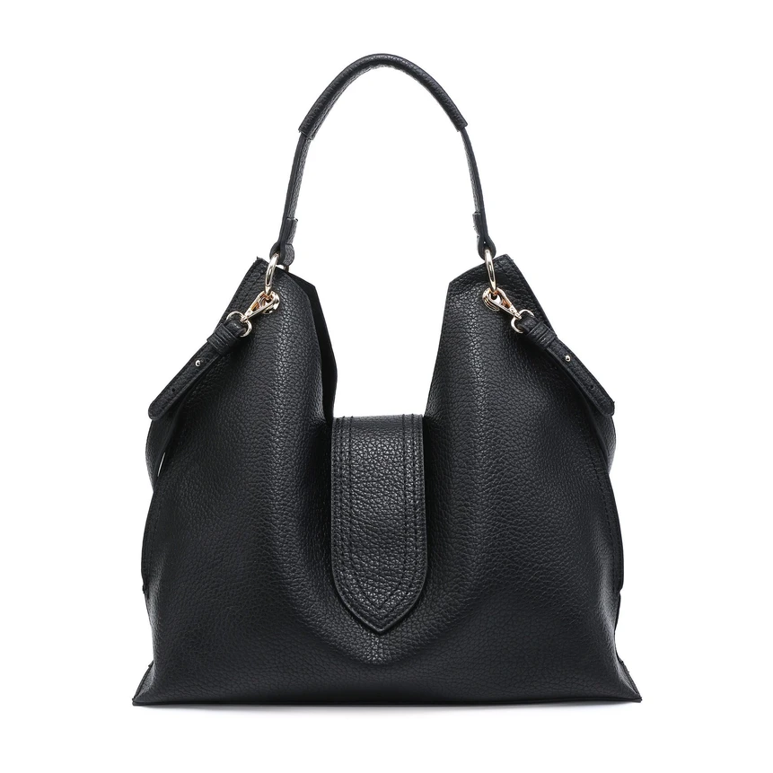 Sac bandoulière avec pochette intérieure et fermeture à rabat GB