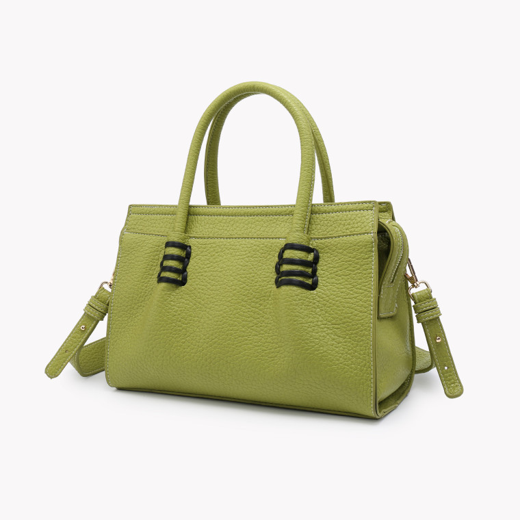 Synthetic bag with detail on the handles GB