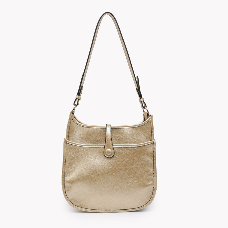 Shoulder bag with external pocket GB