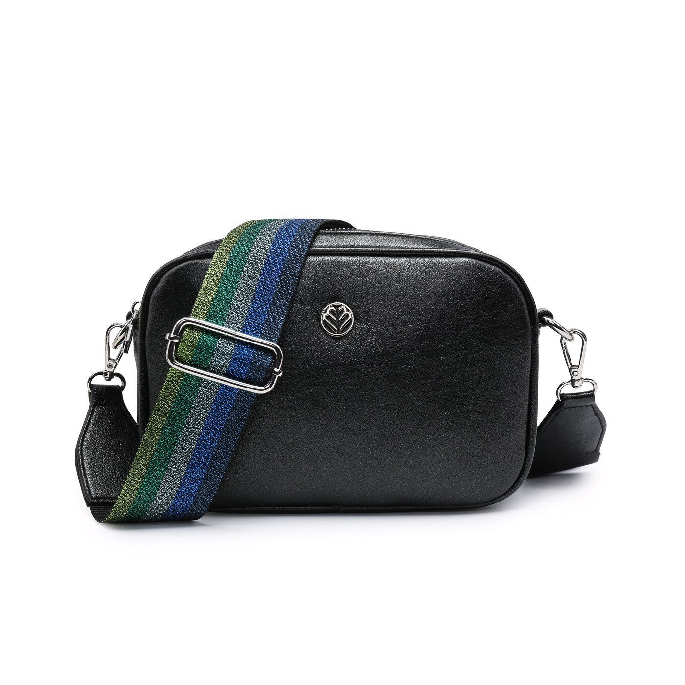 Crossbody bag with two dividers and GB detail