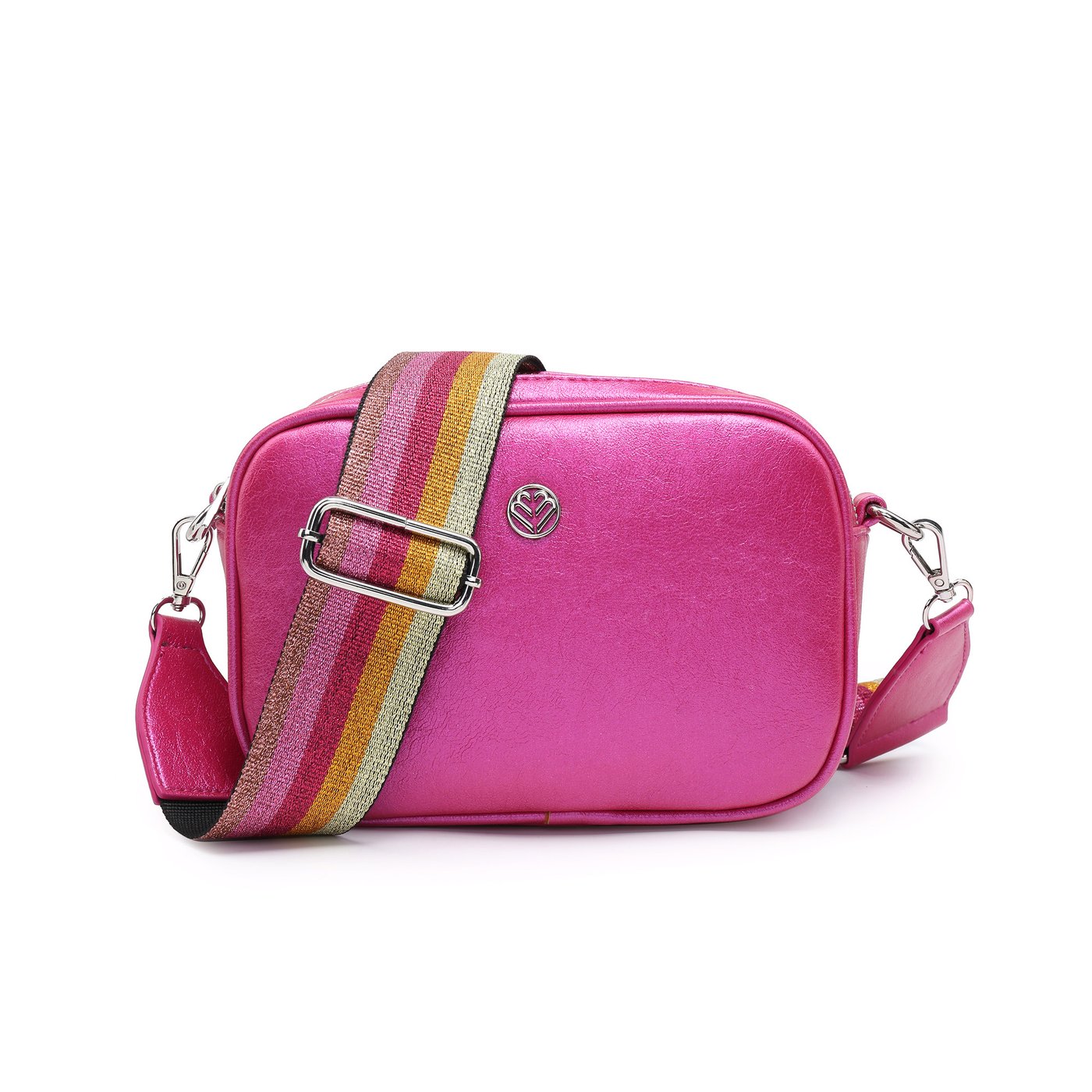 Crossbody bag with two dividers and GB detail