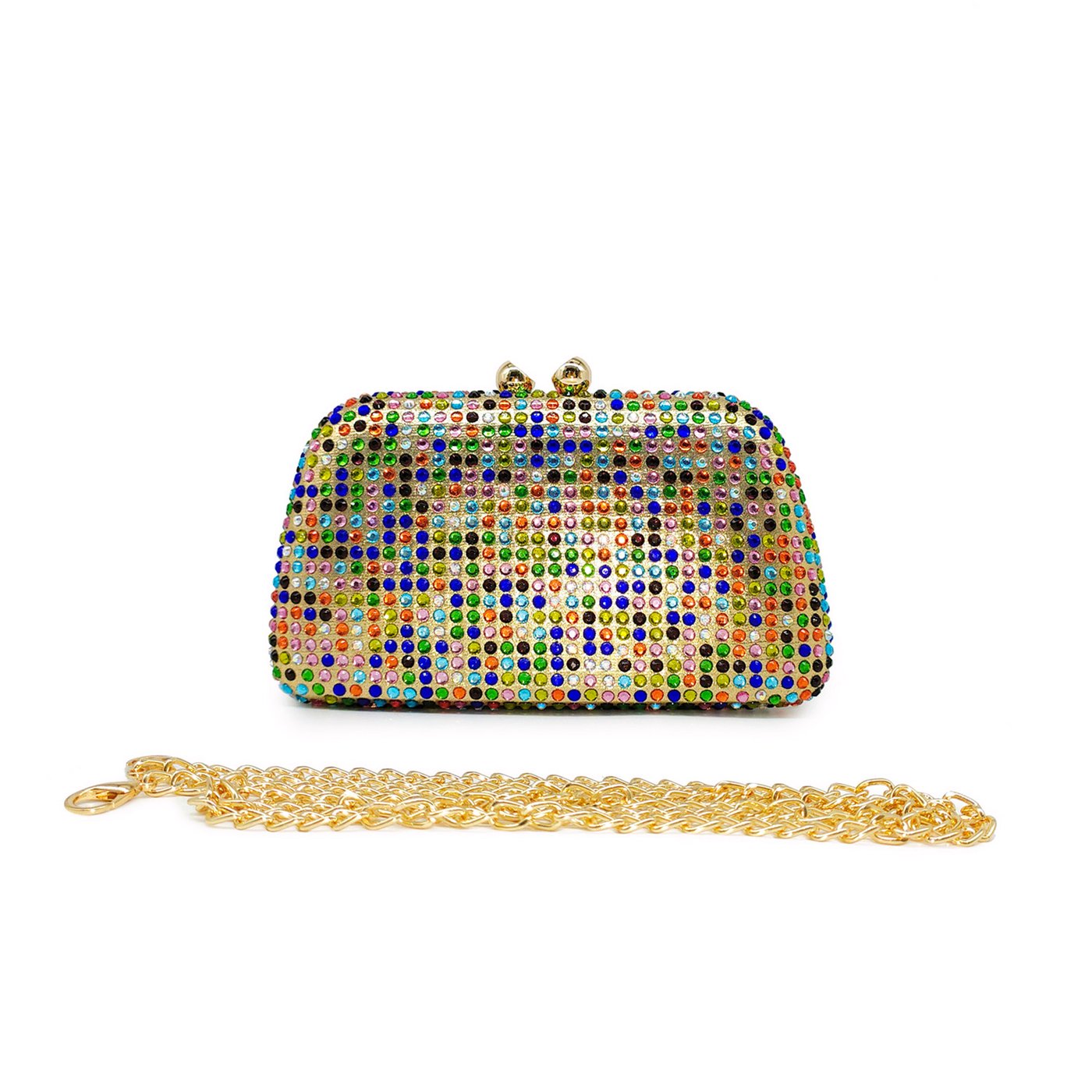 Bolso de fiesta GB brillo multicolor