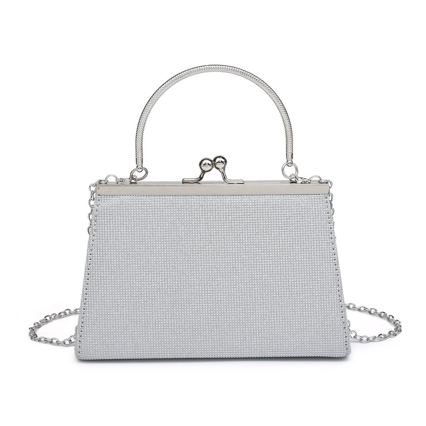 Party bag with snap closure and handle details GB