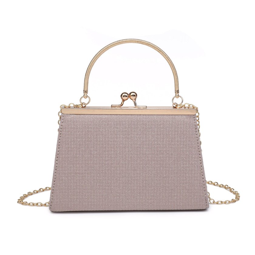 Party bag with snap closure and handle details GB