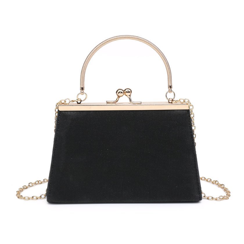 Party bag with snap closure and handle details GB