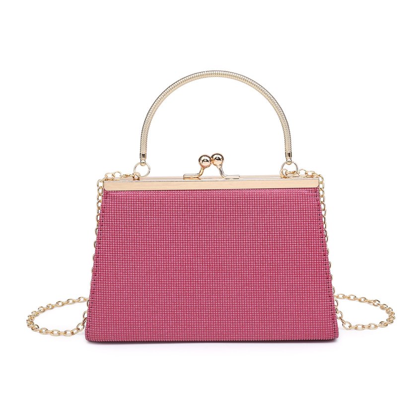 Party bag with snap closure and handle details GB