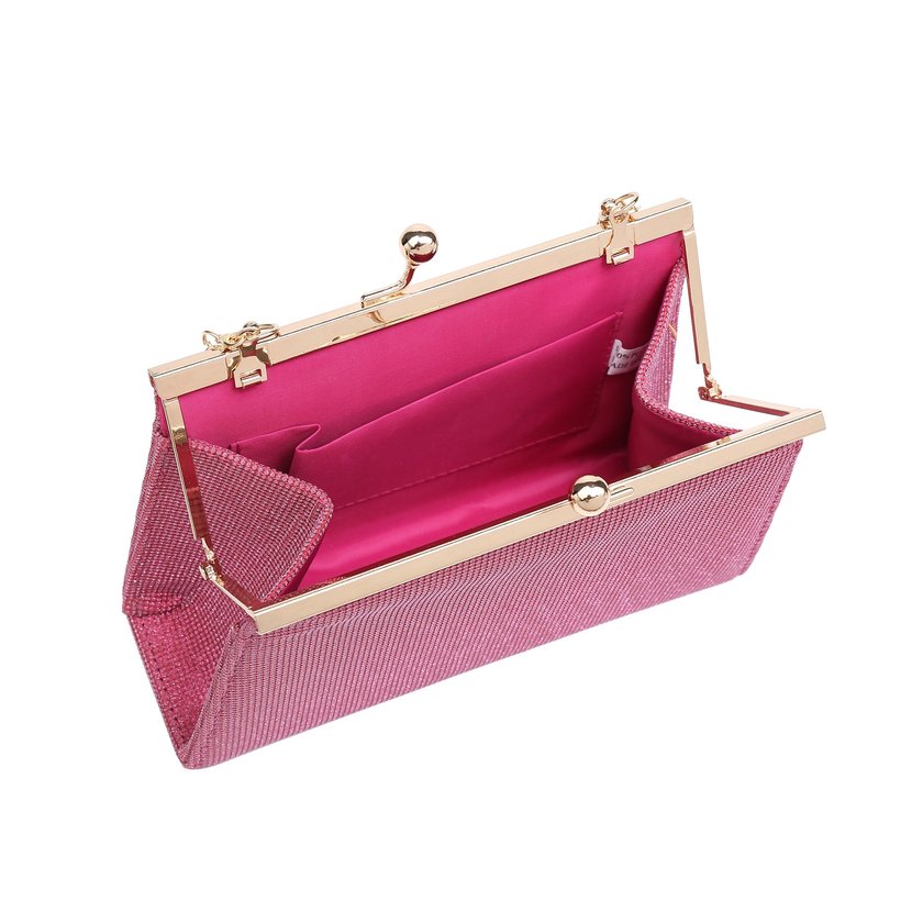 Party bag with snap closure and handle details GB