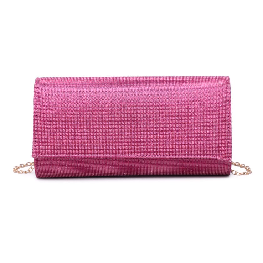 Sac de fête style enveloppe à paillettes GB