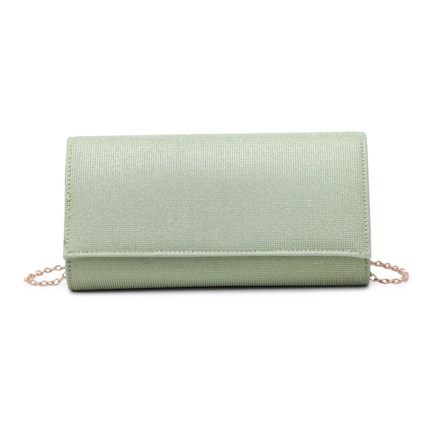 Bolsa de festa estilo envelope com brilhantes GB