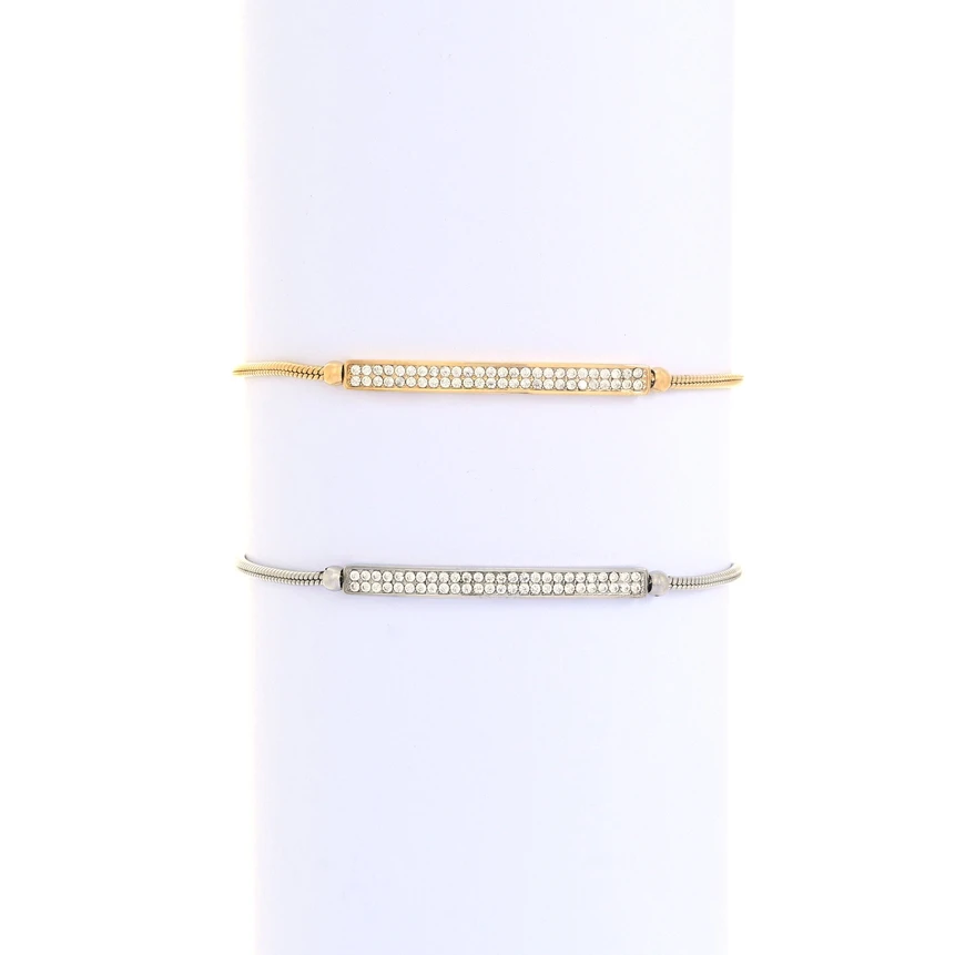 Bracelet réglable en acier de base GB
