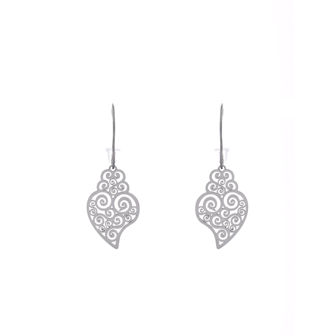 Boucles d’oreilles en acier coeur de viana GB