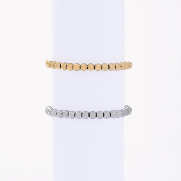 Adjustable steel bracelet square GB